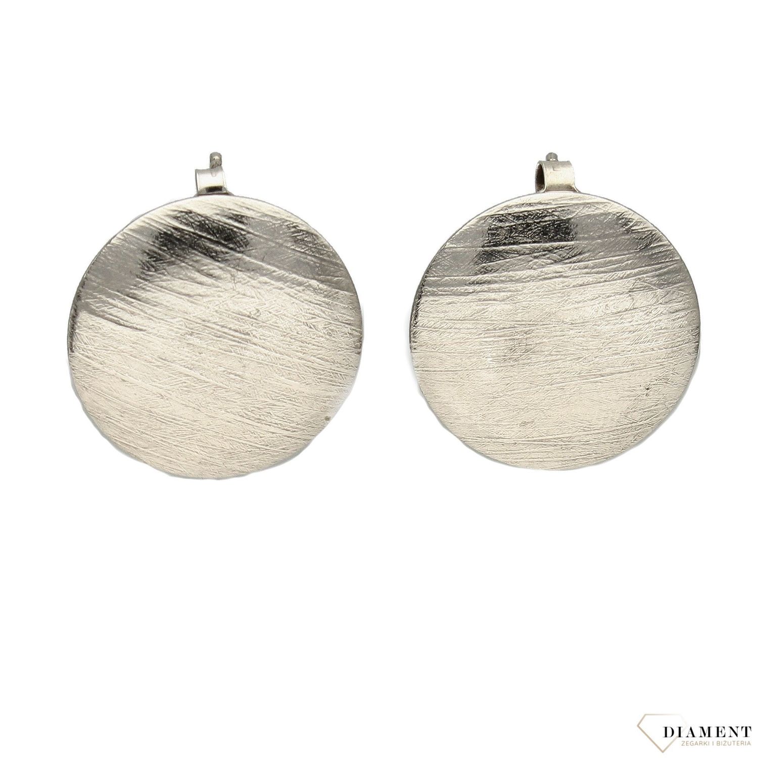 Kolczyki srebrne okrągłe blaszki KS3 RM OR TONDO 056f.jpg